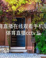 广东体育直播在线观看手机版，广东体育直播cctv五