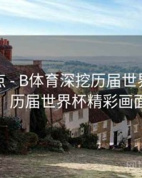 历年盘点 - B体育深挖历届世界杯幕后故事，历届世界杯精彩画面混剪