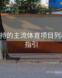 B体育支持的主流体育项目列表｜操作指引