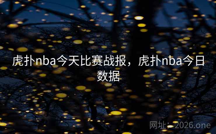 虎扑nba今天比赛战报，虎扑nba今日数据