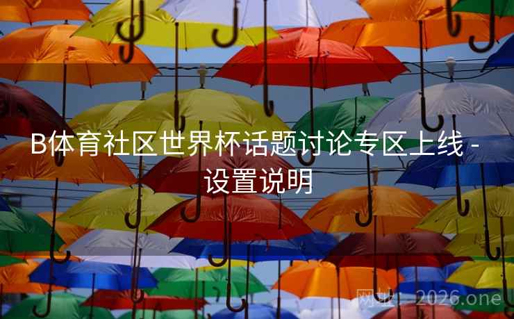 B体育社区世界杯话题讨论专区上线 - 设置说明