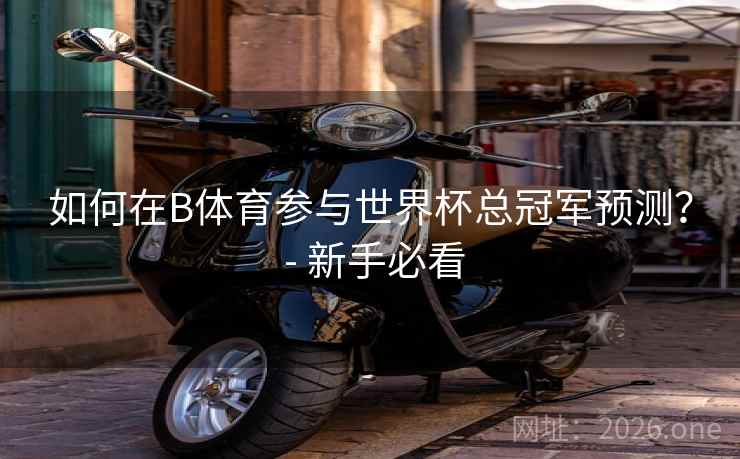 如何在B体育参与世界杯总冠军预测？ - 新手必看
