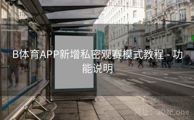 B体育APP新增私密观赛模式教程 - 功能说明