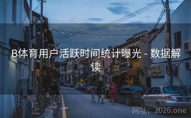 B体育用户活跃时间统计曝光 - 数据解读
