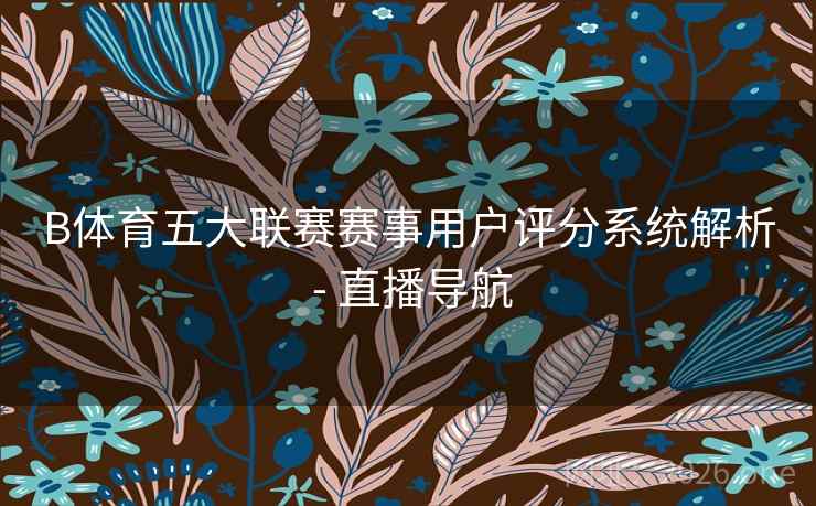 B体育五大联赛赛事用户评分系统解析 - 直播导航
