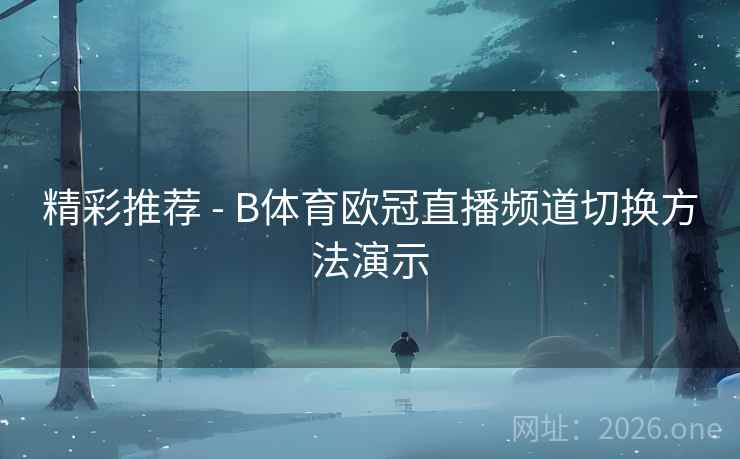 精彩推荐 - B体育欧冠直播频道切换方法演示