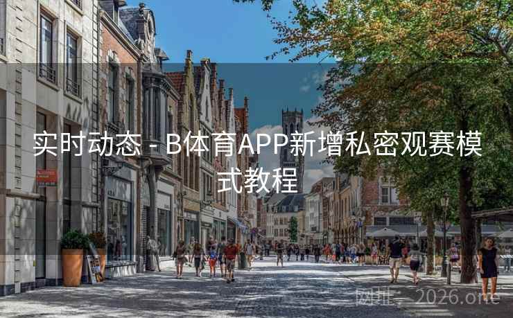 实时动态 - B体育APP新增私密观赛模式教程